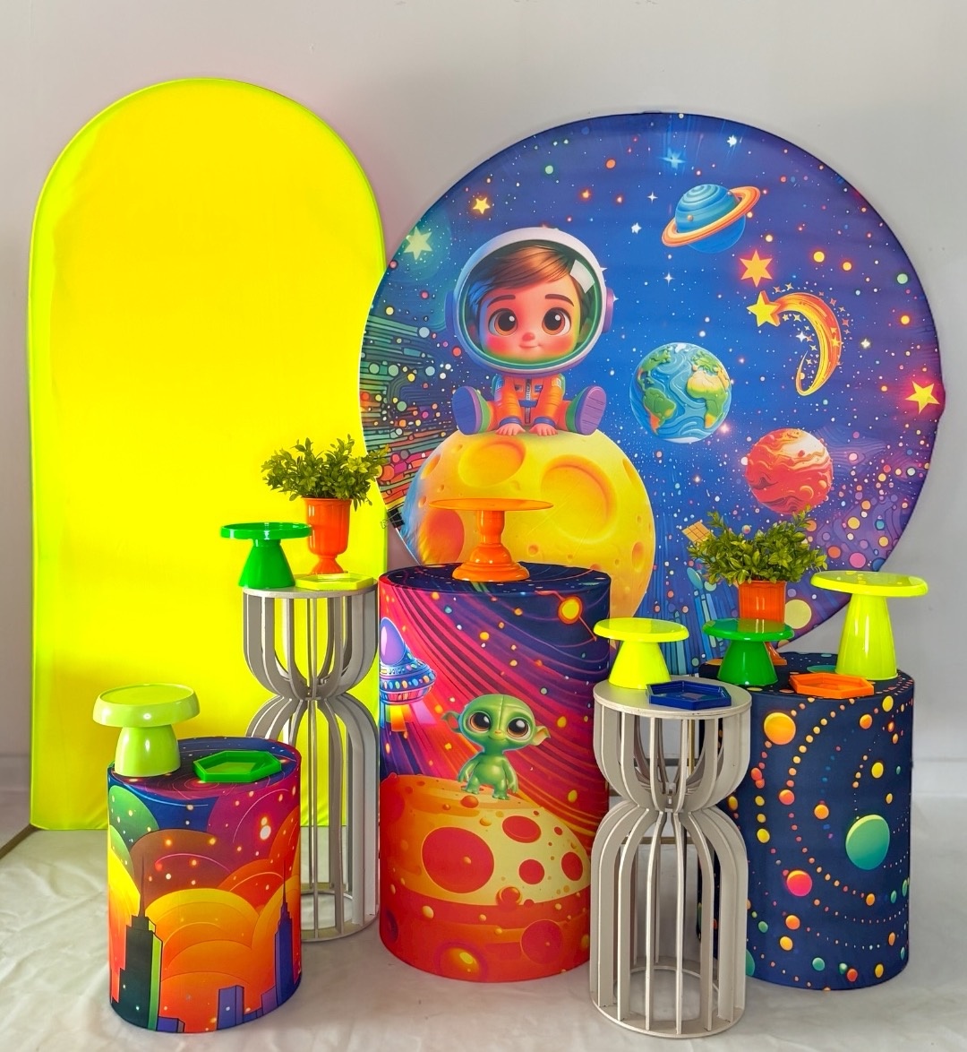 Kit Ouro - Astronalta - DLUARTS DECORAÇÕES E EVENTOS