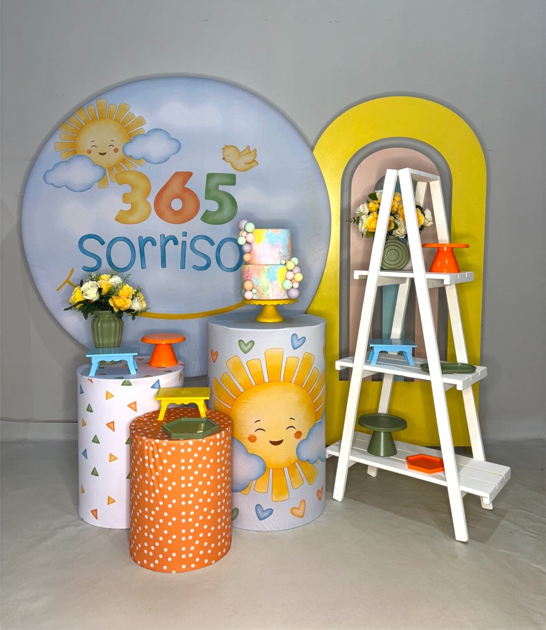 Kit Ouro - 365 Sorrisos - DLUARTS DECORAÇÕES E EVENTOS