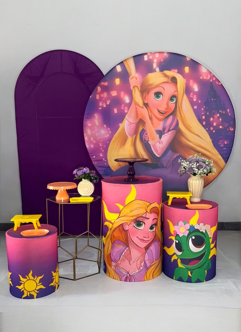 Kit Ouro - Enrolados - DLUARTS DECORAÇÕES E EVENTOS