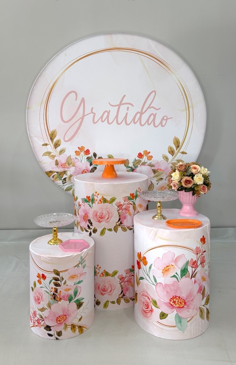 Kit Bronze - Gratidão   - DLUARTS DECORAÇÕES E EVENTOS