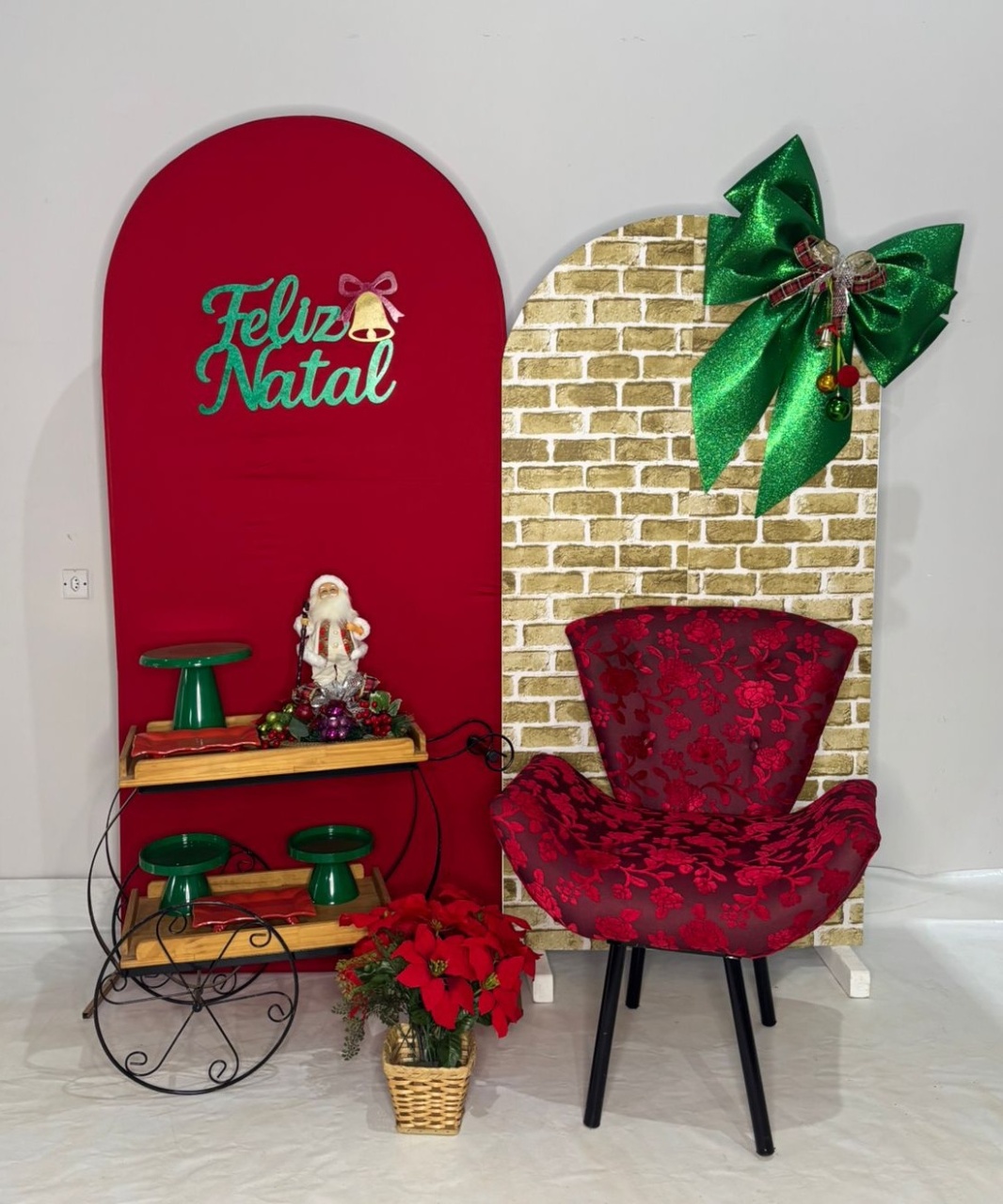 Kit Natal Vermelho - Composição  - DLUARTS DECORAÇÕES E EVENTOS