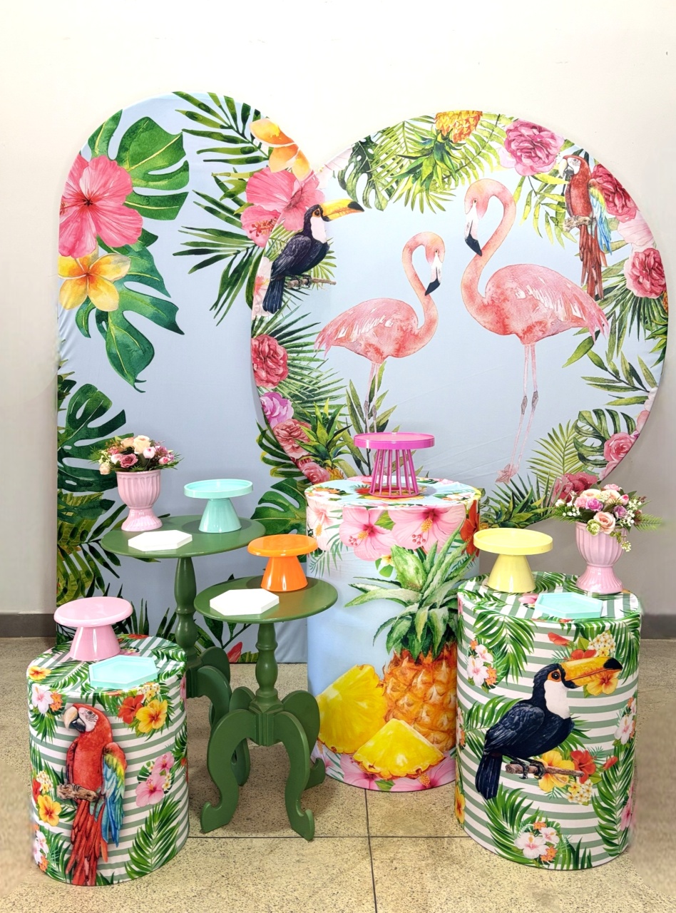 Kit Ouro - Flamingo - DLUARTS DECORAÇÕES E EVENTOS
