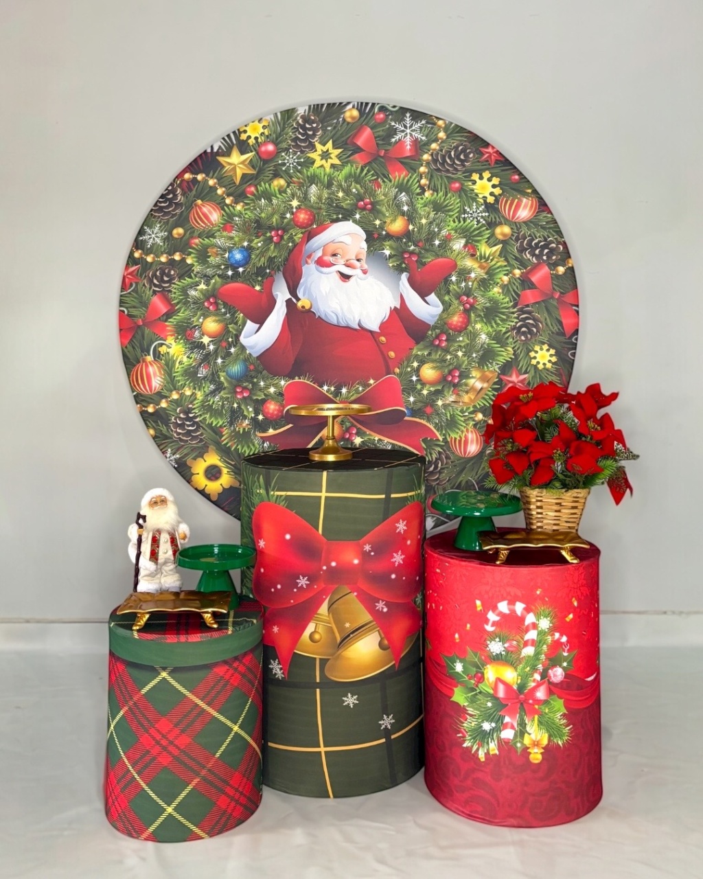Kit Bronze - Natal Verde - DLUARTS DECORAÇÕES E EVENTOS
