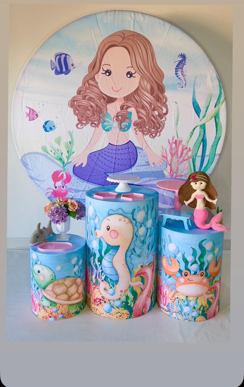 Kit Bronze -Sereia 2 - DLUARTS DECORAÇÕES E EVENTOS
