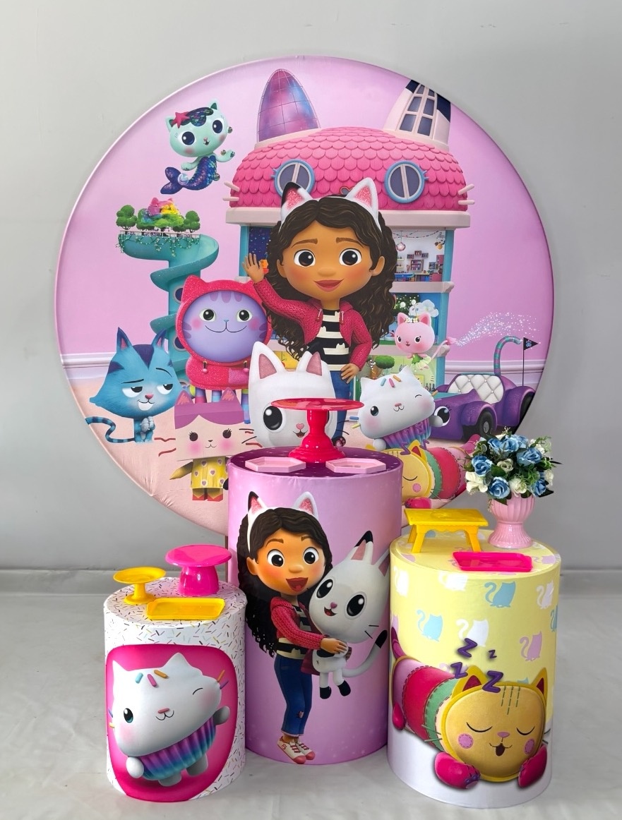 Kit Bronze - Casa da Gaby - DLUARTS DECORAÇÕES E EVENTOS