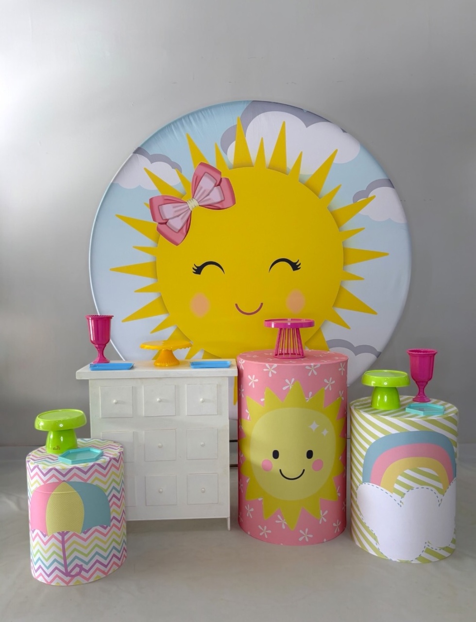 Kit Prata - Solzinho - DLUARTS DECORAÇÕES E EVENTOS