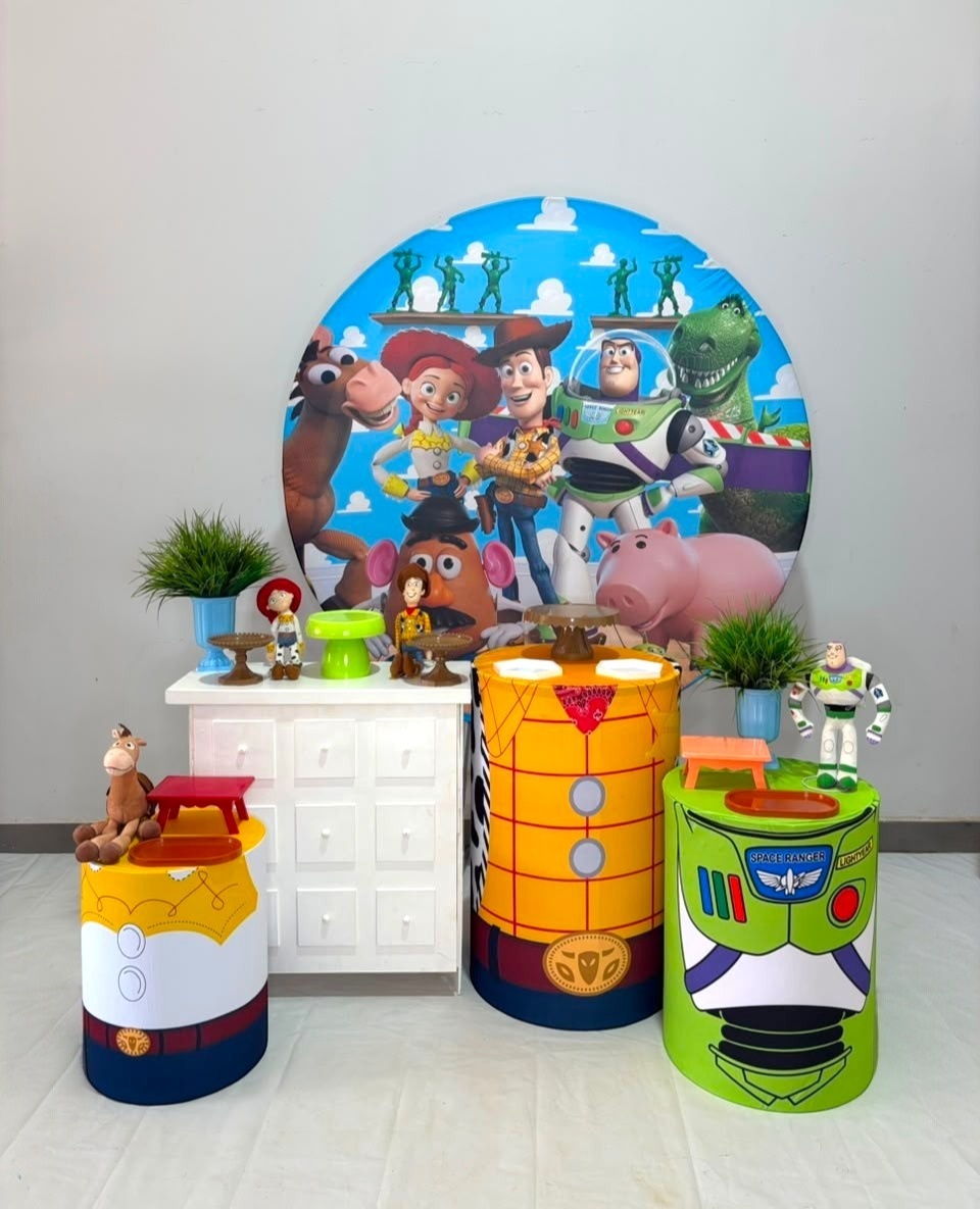 Kit Prata - Toy Story - DLUARTS DECORAÇÕES E EVENTOS