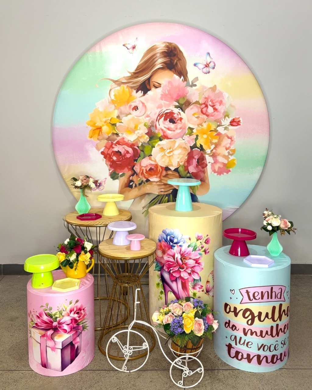 Kit Prata- Mulher  - DLUARTS DECORAÇÕES E EVENTOS