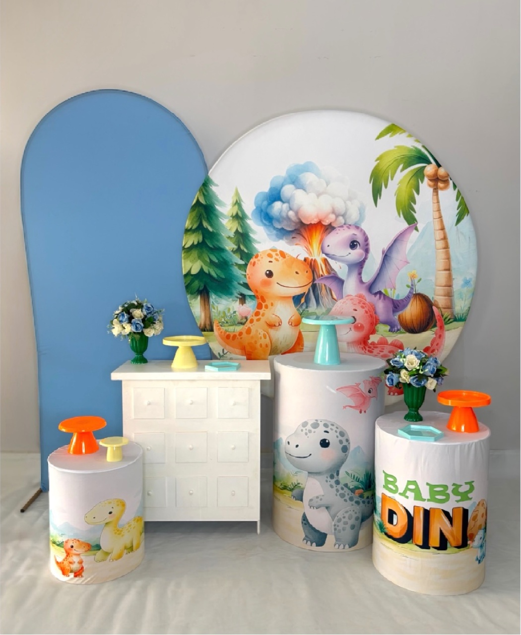 Kit Ouro Dino Baby - DLUARTS DECORAÇÕES E EVENTOS