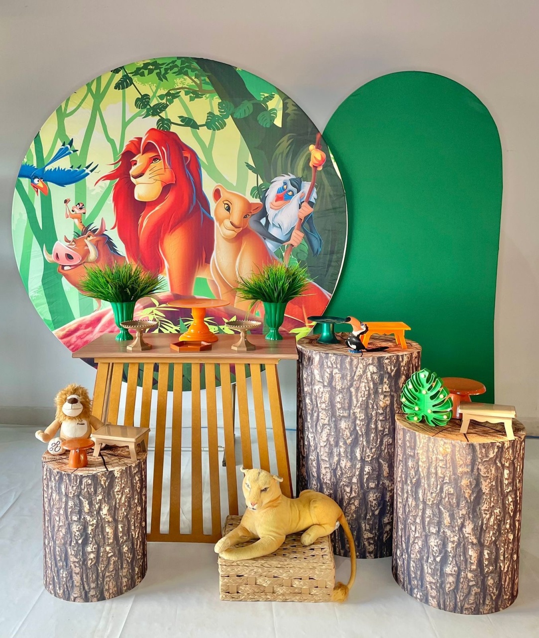 Kit Ouro - Rei Leão - DLUARTS DECORAÇÕES E EVENTOS