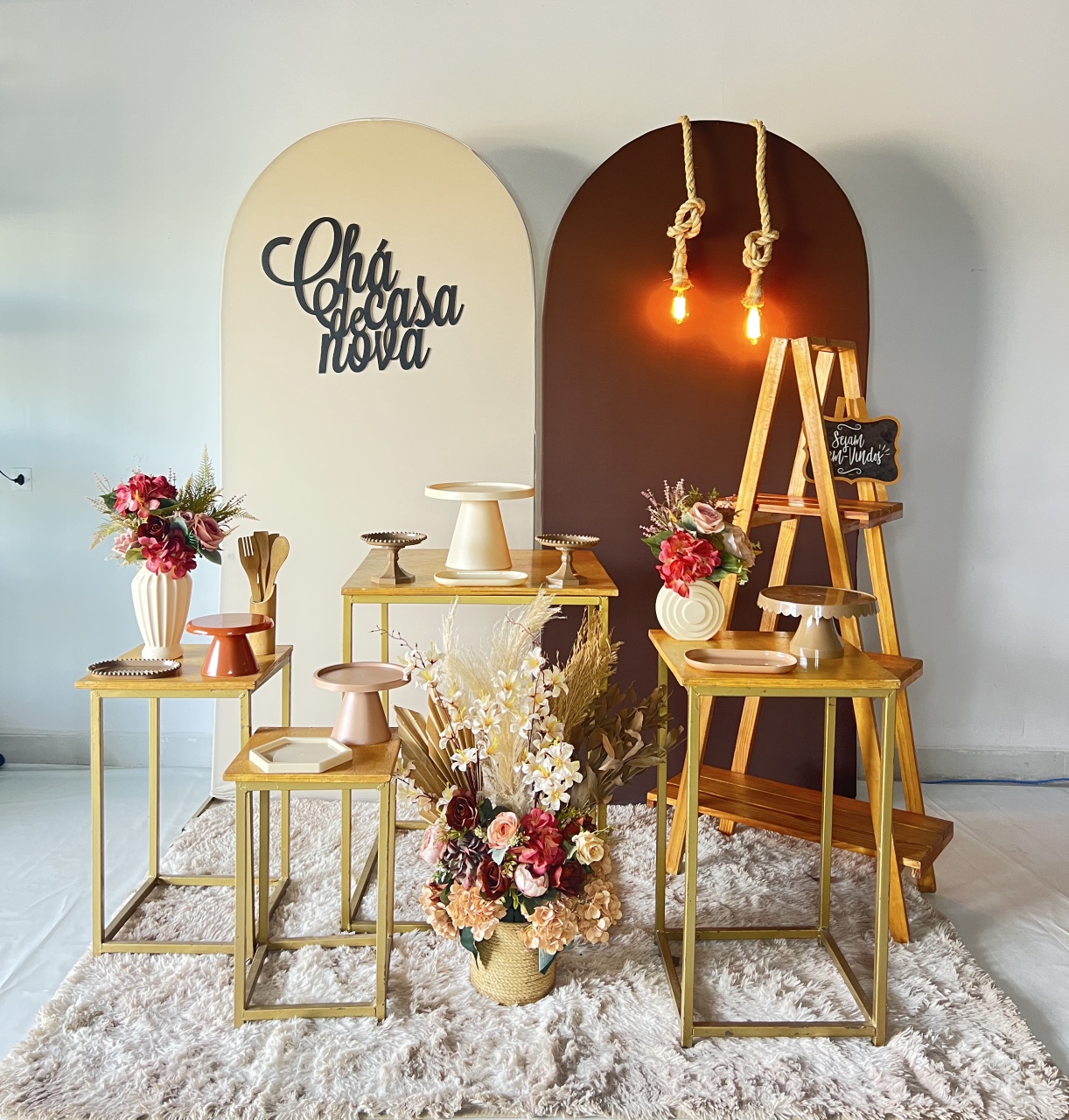 Kit Chá de Casa Nova - Composição 2 - DLUARTS DECORAÇÕES E EVENTOS