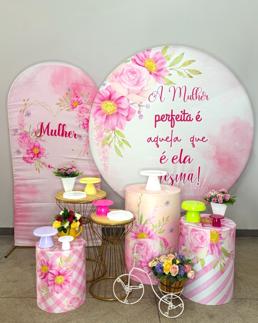 Kit Ouro - Dia das Mulheres  1 - DLUARTS DECORAÇÕES E EVENTOS