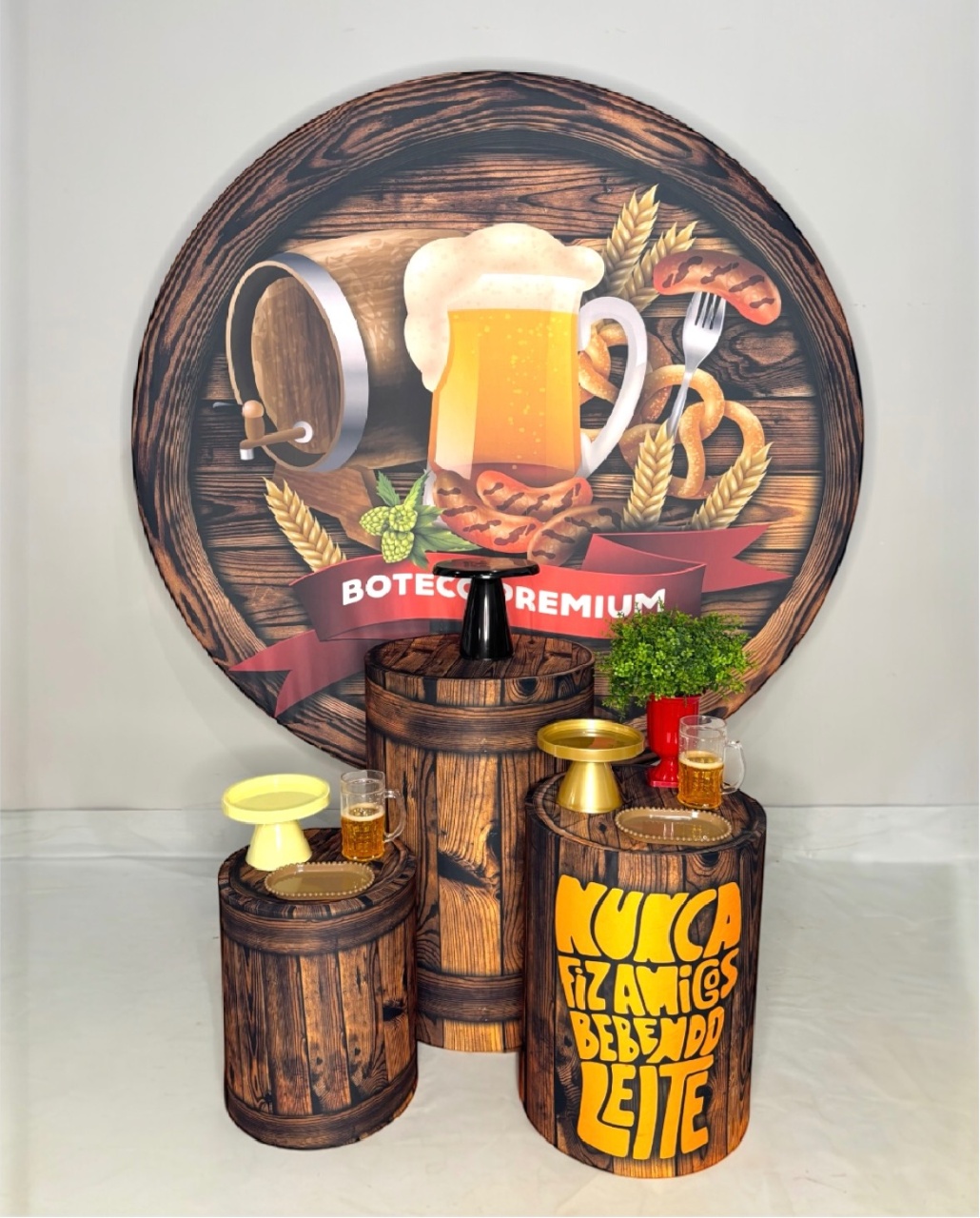 Kit Bronze - Boteco Premium   - DLUARTS DECORAÇÕES E EVENTOS