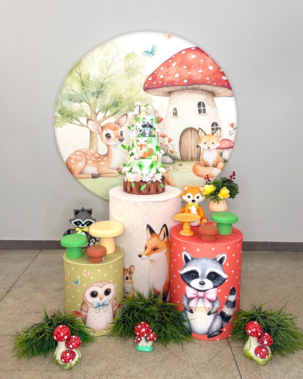 Kit Bronze - Bosque Encantado - DLUARTS DECORAÇÕES E EVENTOS