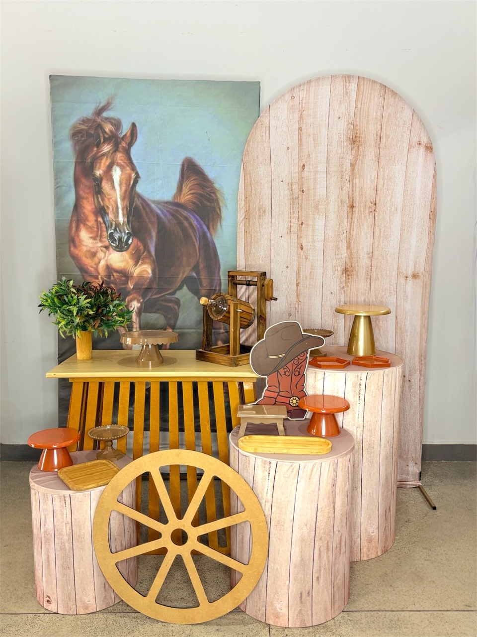 Kit Prata - Cavalo - DLUARTS DECORAÇÕES E EVENTOS