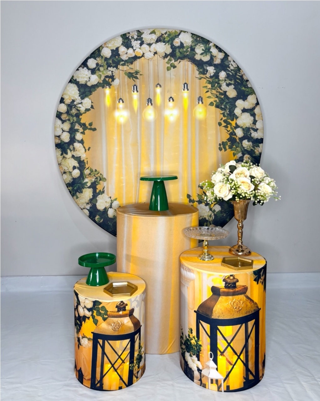 Kit Bronze - Floral Verde  - DLUARTS DECORAÇÕES E EVENTOS