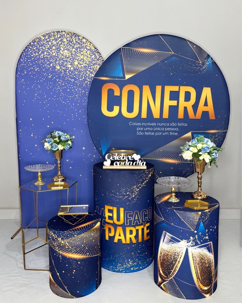 Kit Ouro - Confra - DLUARTS DECORAÇÕES E EVENTOS