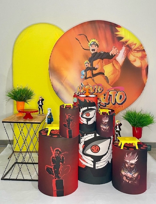 Kit Ouro - Naruto - DLUARTS DECORAÇÕES E EVENTOS