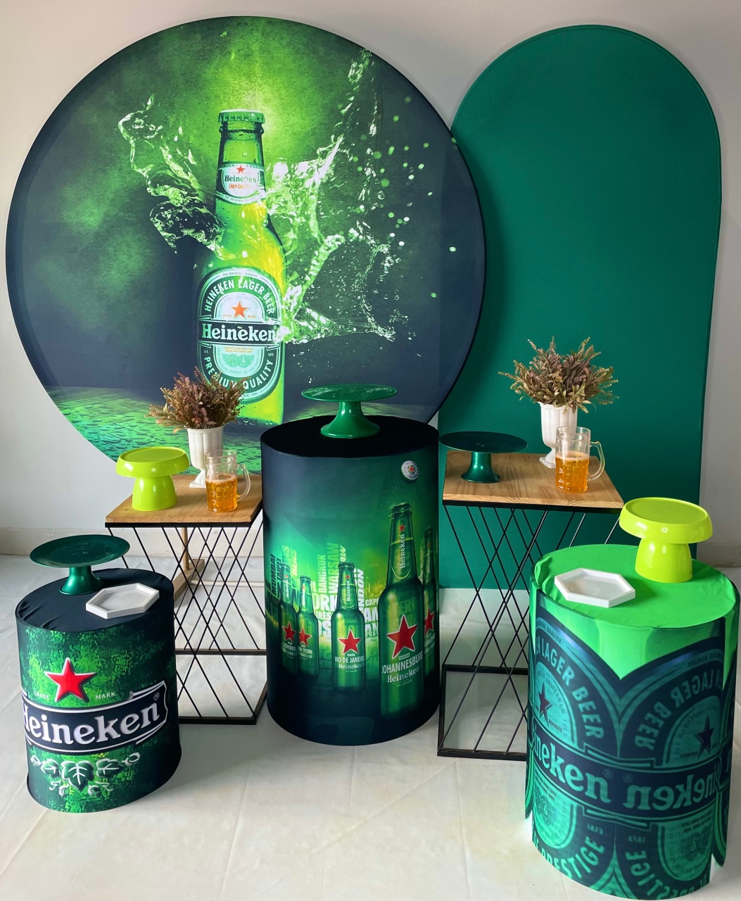 Kit Ouro - Heineken   - DLUARTS DECORAÇÕES E EVENTOS
