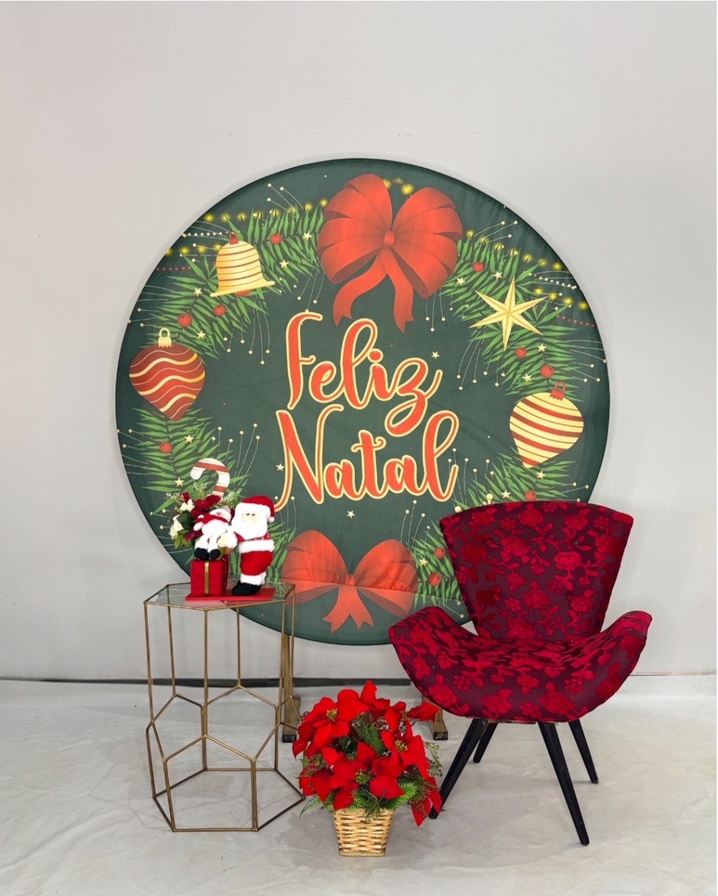 Kit Bronze 2 - Feliz Natal Verde - DLUARTS DECORAÇÕES E EVENTOS