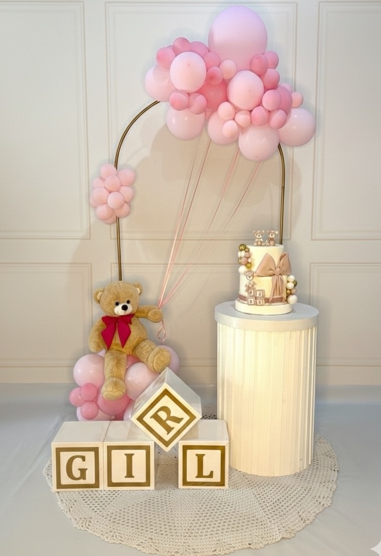 Kit Chá de Bebê Menina - DLUARTS DECORAÇÕES E EVENTOS