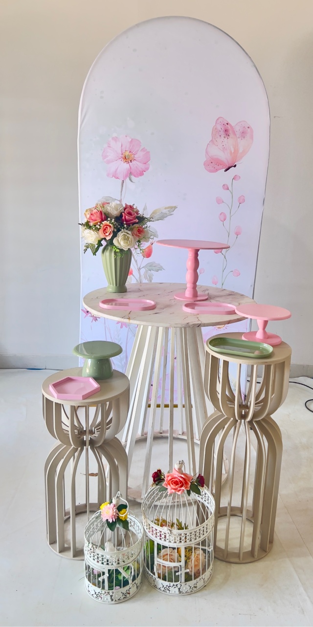 Kit Perola- Jardim Aquarelado - DLUARTS DECORAÇÕES E EVENTOS