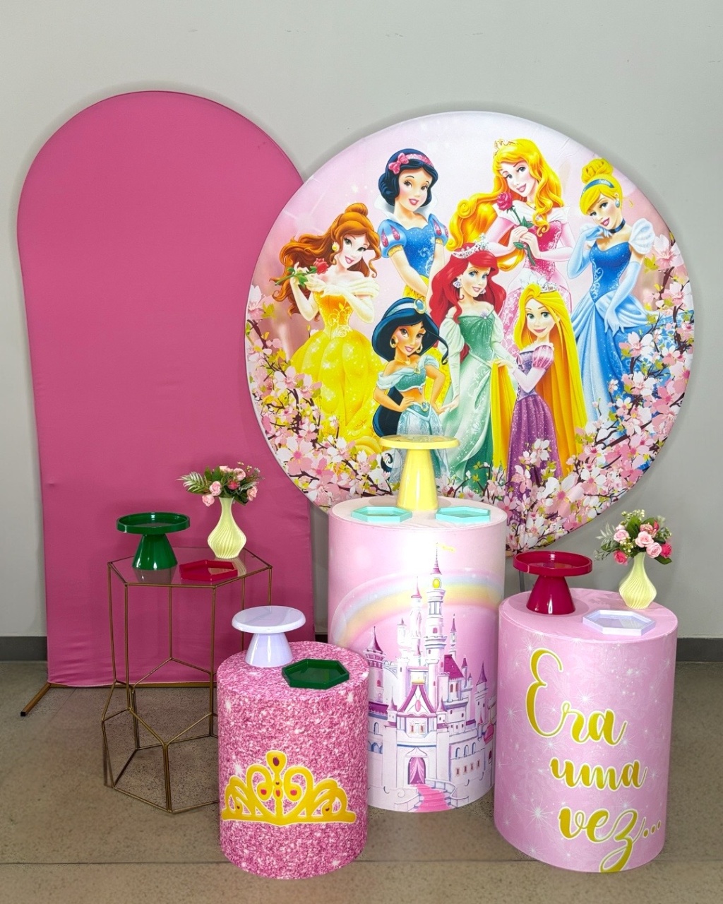 Kit Ouro - Princesas - DLUARTS DECORAÇÕES E EVENTOS
