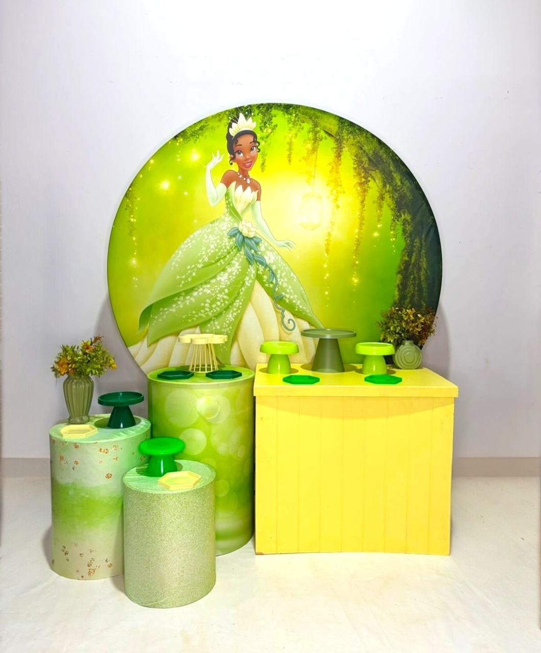Kit Prata - A Princesa E O Sapo - DLUARTS DECORAÇÕES E EVENTOS