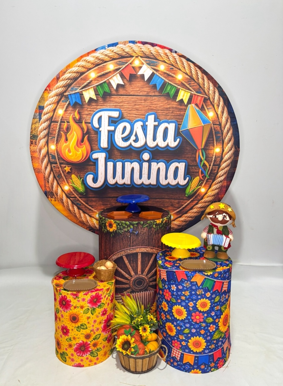 Kit Bronze - Festa Junina 2 Corda - DLUARTS DECORAÇÕES E EVENTOS