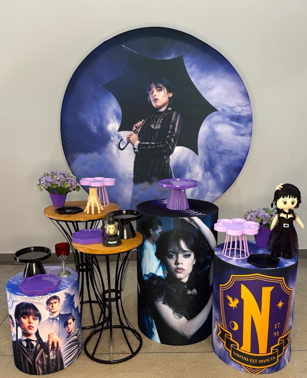 Kit Prata - Vandinha - DLUARTS DECORAÇÕES E EVENTOS