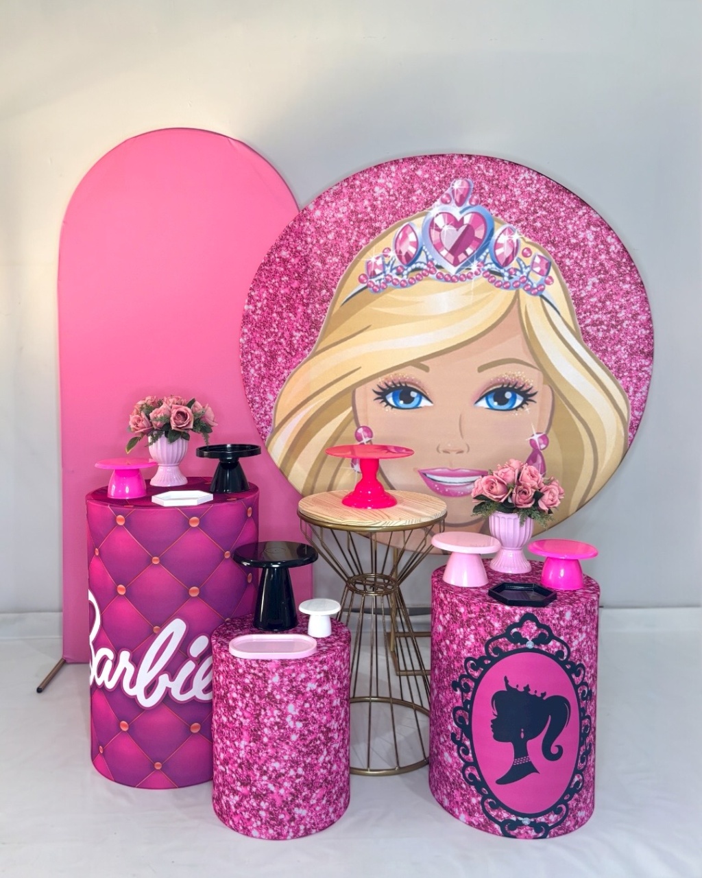 Kit Ouro - Barbie - DLUARTS DECORAÇÕES E EVENTOS