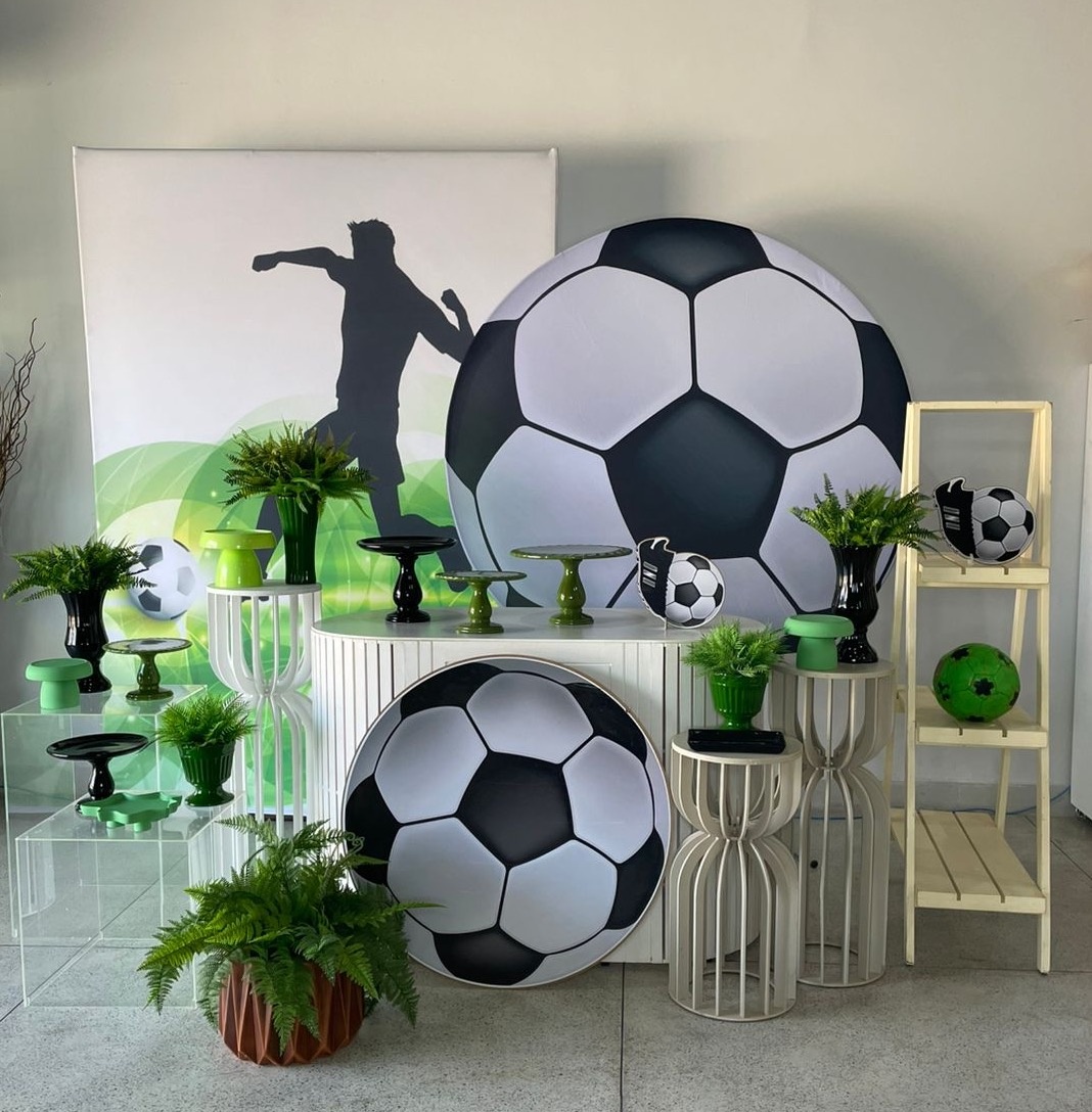 Kit Futebol Bola - Composição - DLUARTS DECORAÇÕES E EVENTOS