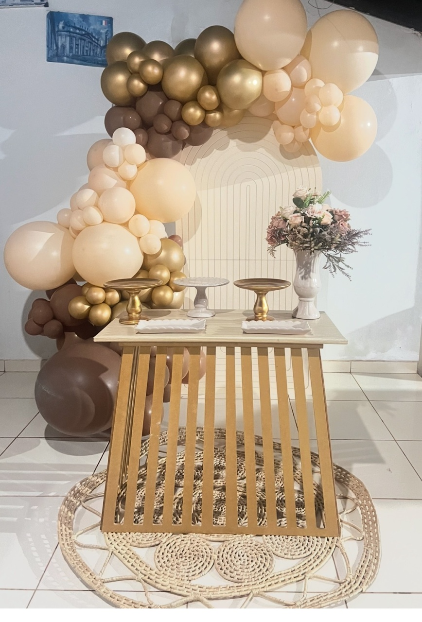 Kit Bege  - Composição                         - DLUARTS DECORAÇÕES E EVENTOS