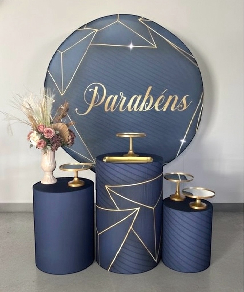 Kit Bronze - Feliz Aniversário - DLUARTS DECORAÇÕES E EVENTOS