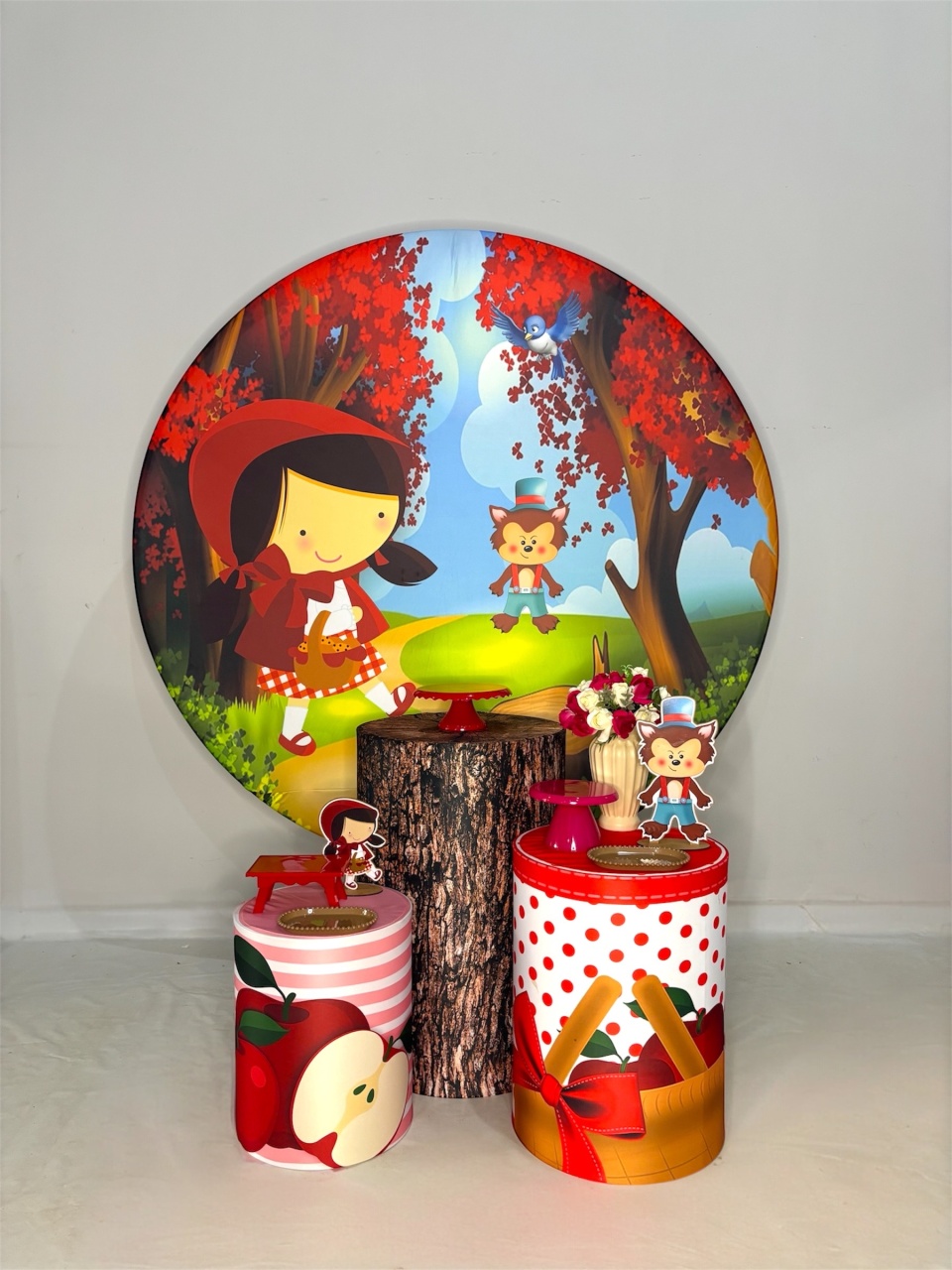 Kit Bronze- Chapelzinho Vermelho 1 - DLUARTS DECORAÇÕES E EVENTOS