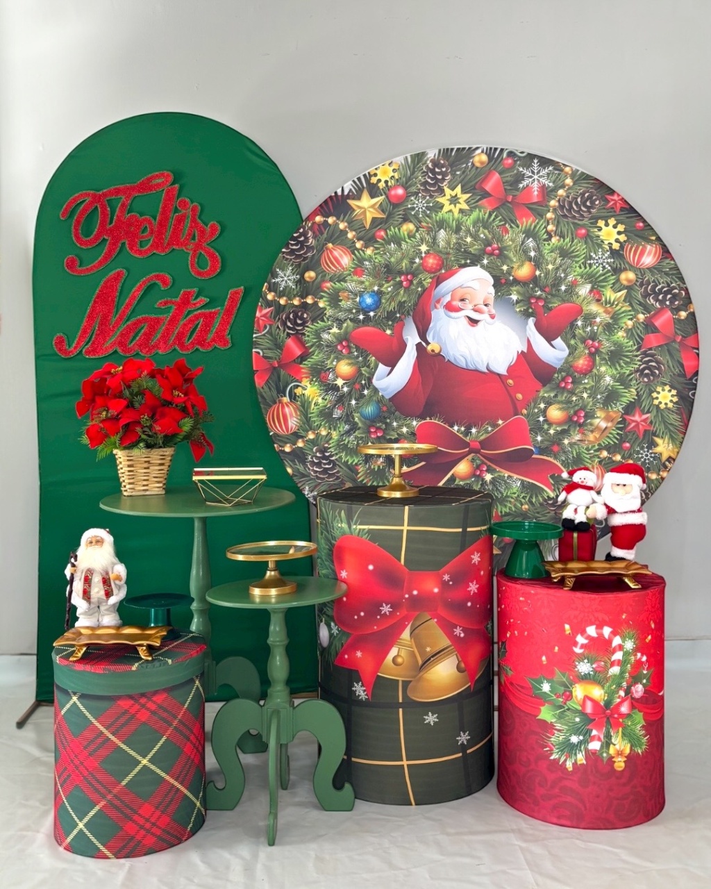 Kit Ouro - Natal Verde - DLUARTS DECORAÇÕES E EVENTOS