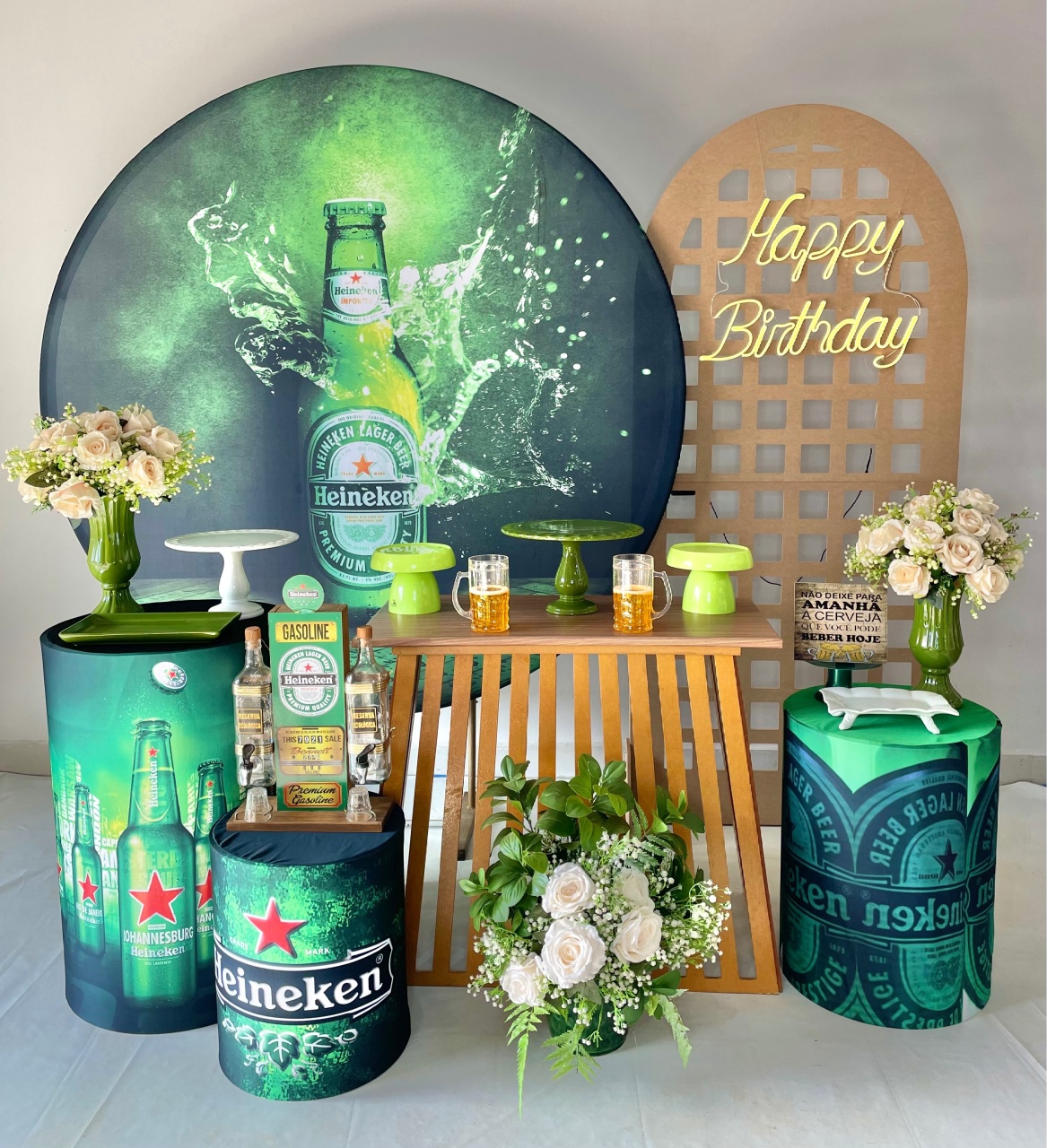 Kit Heineken - Composição - DLUARTS DECORAÇÕES E EVENTOS