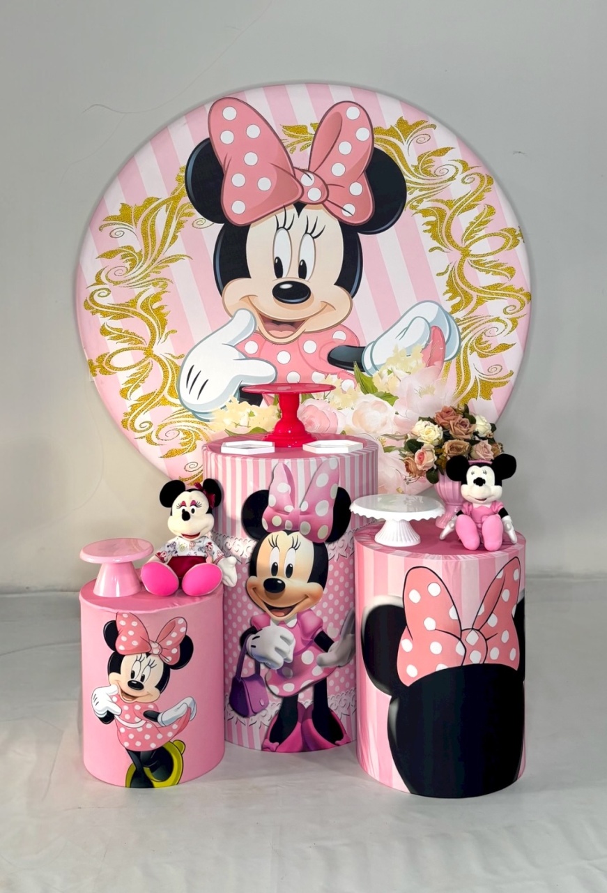 Kit Bronze - Minie Rosa - DLUARTS DECORAÇÕES E EVENTOS