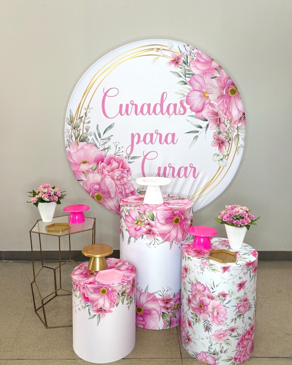 Kit Prata - Curadas Pra Curar  - DLUARTS DECORAÇÕES E EVENTOS