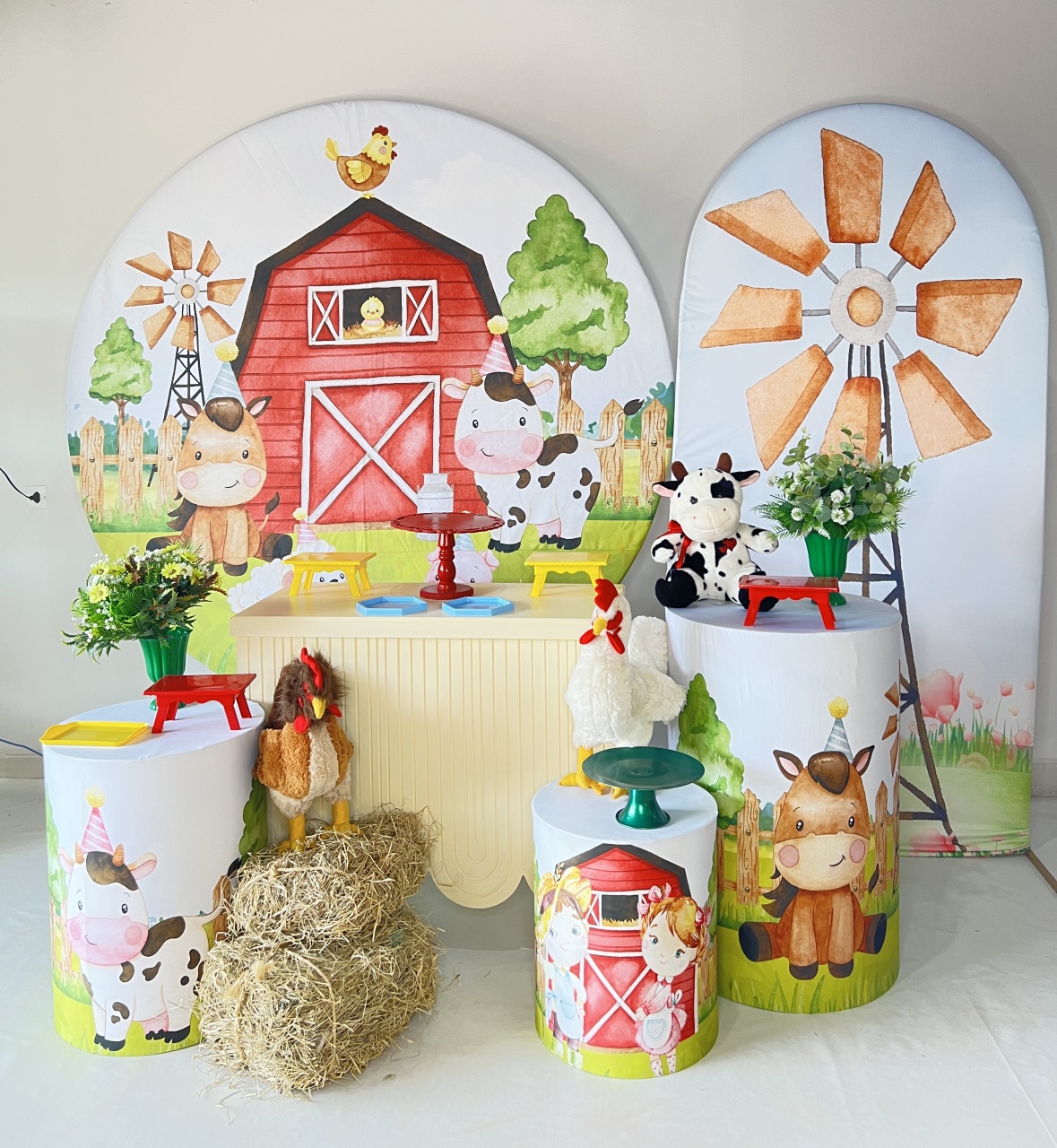 Kit Ouro -Fazendinha Verde - DLUARTS DECORAÇÕES E EVENTOS