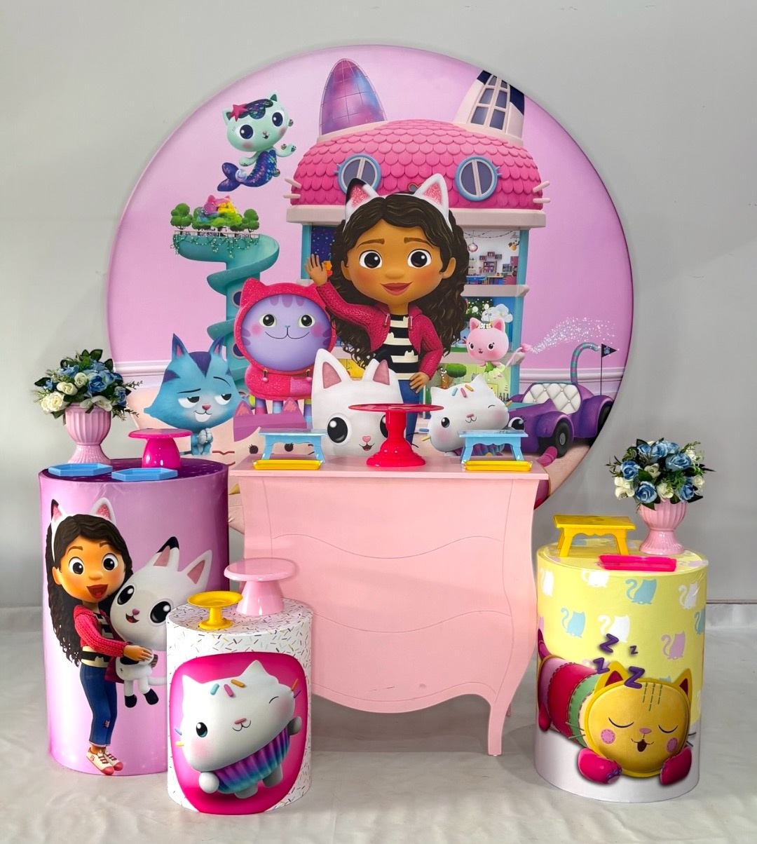Kit Prata - Casa da Gaby - DLUARTS DECORAÇÕES E EVENTOS