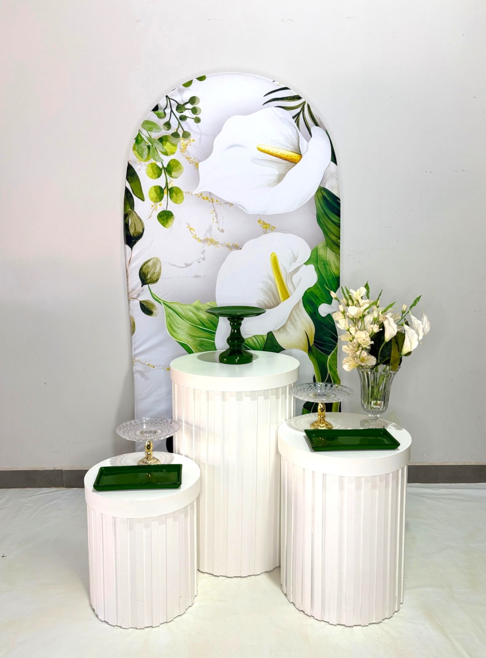Kit Pérola - Flor Copo de Leite - DLUARTS DECORAÇÕES E EVENTOS