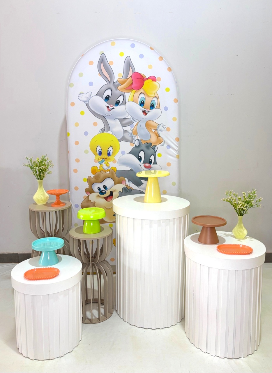 Kit Prata - Baby Looney Tunes - DLUARTS DECORAÇÕES E EVENTOS