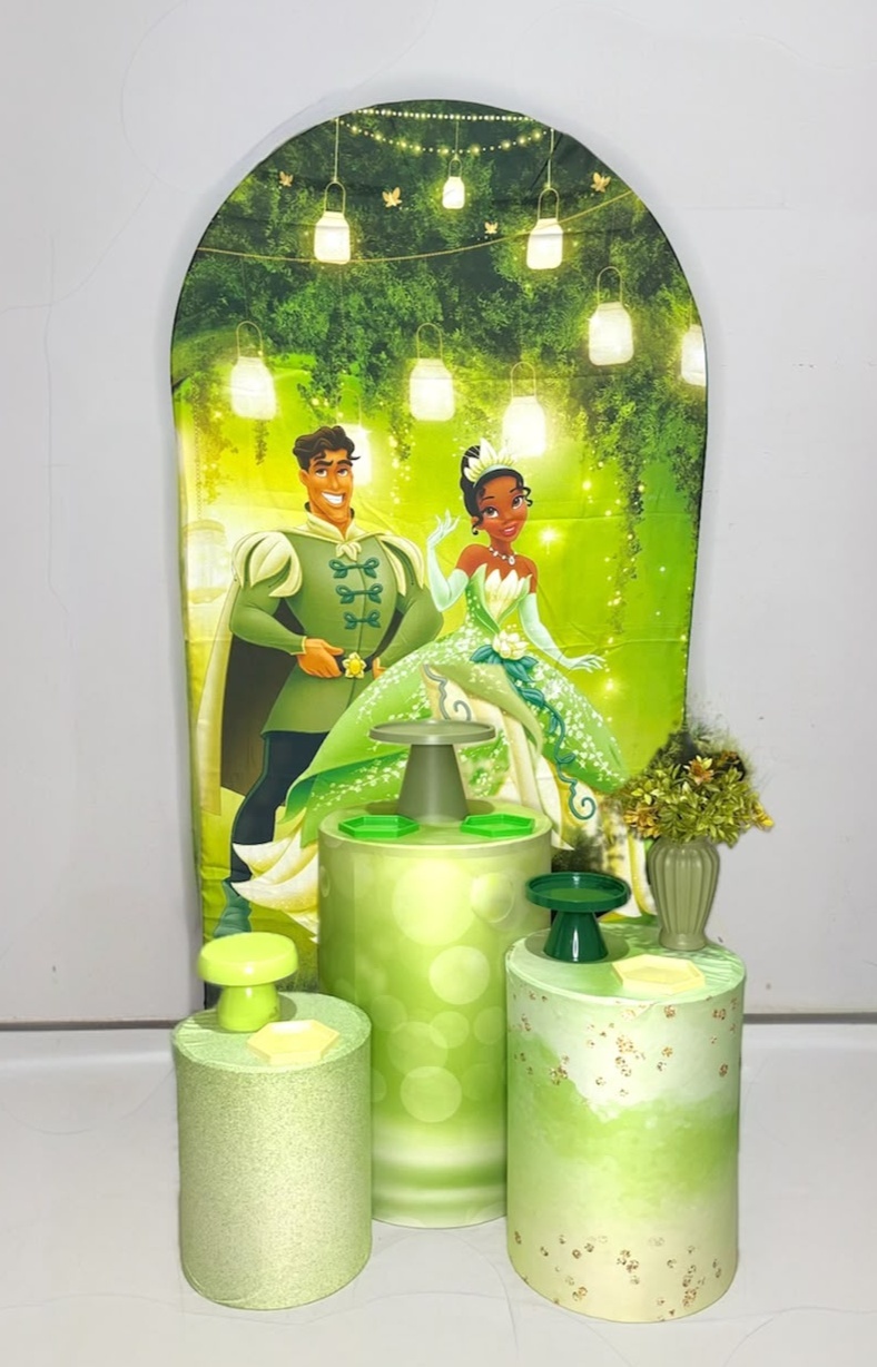 Kit Pérola - A Princesa E O Sapo - DLUARTS DECORAÇÕES E EVENTOS