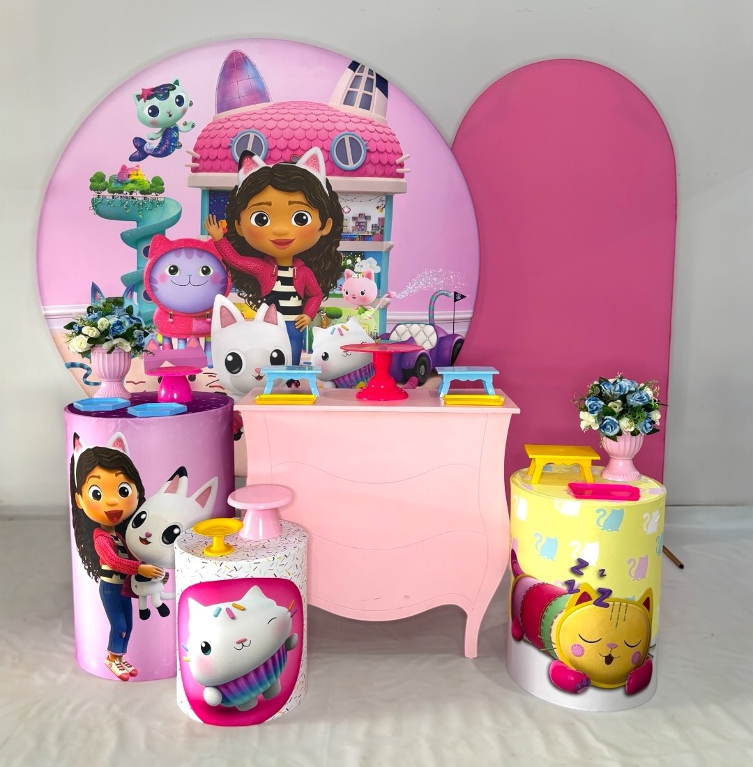 Kit Ouro - Casa da Gaby - DLUARTS DECORAÇÕES E EVENTOS