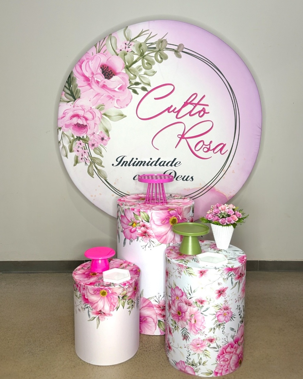 Kit Bronze - Culto Rosa - DLUARTS DECORAÇÕES E EVENTOS