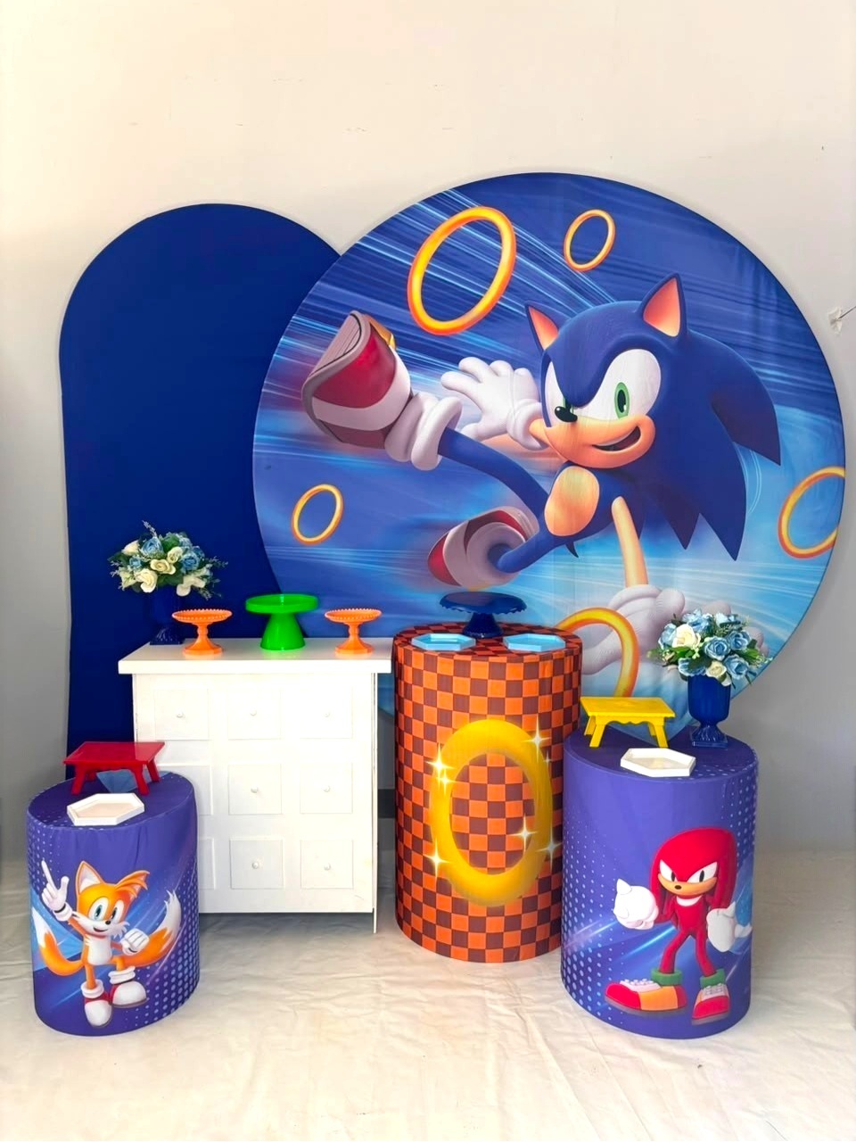Kit Ouro - Sonic - DLUARTS DECORAÇÕES E EVENTOS
