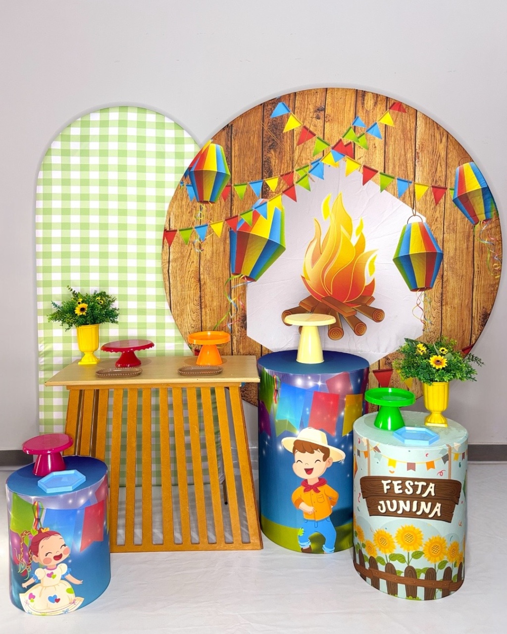 Kit Ouro - Quadrilha - DLUARTS DECORAÇÕES E EVENTOS
