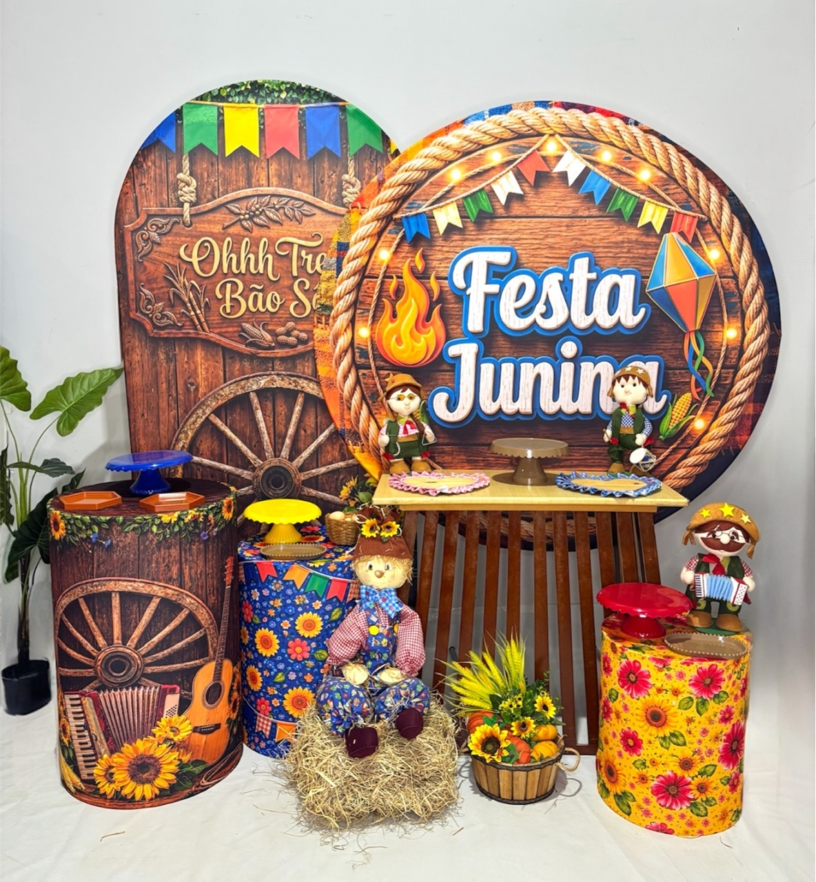 Kit Ouro - Festa Junina 2 Corda - DLUARTS DECORAÇÕES E EVENTOS