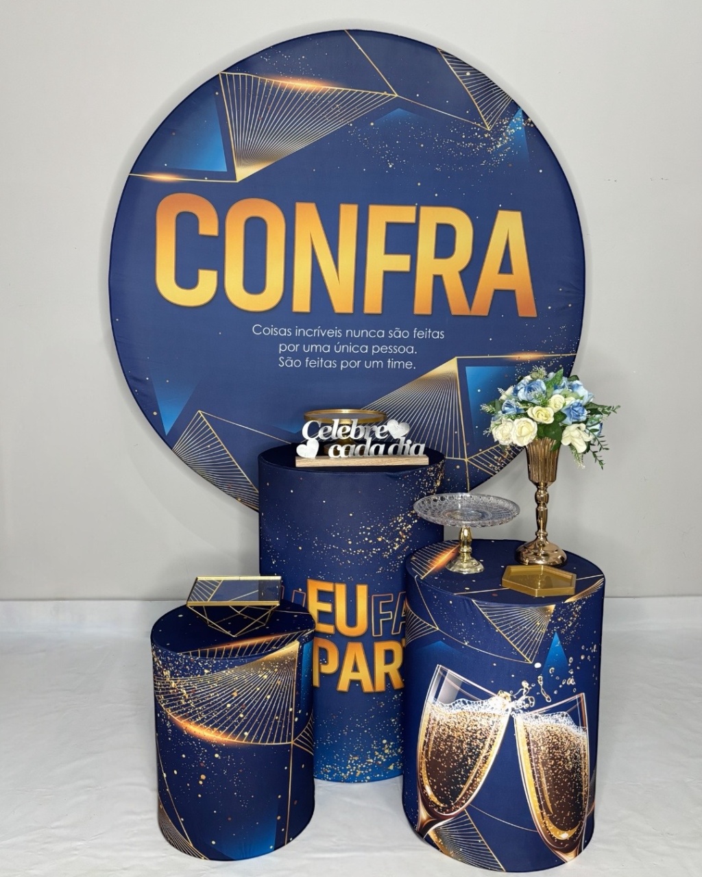 Kit Bronze - Confra - DLUARTS DECORAÇÕES E EVENTOS